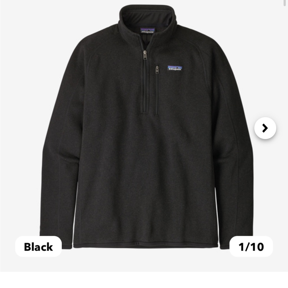 Men’s Patagonia Better sweater 1/4 zip